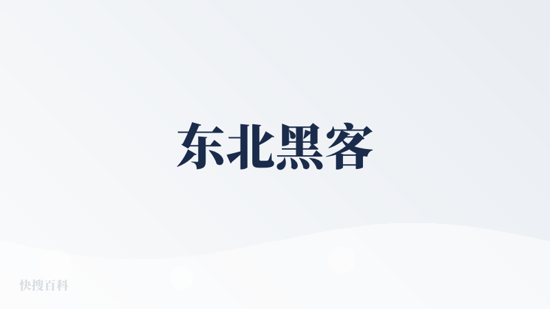东北黑客