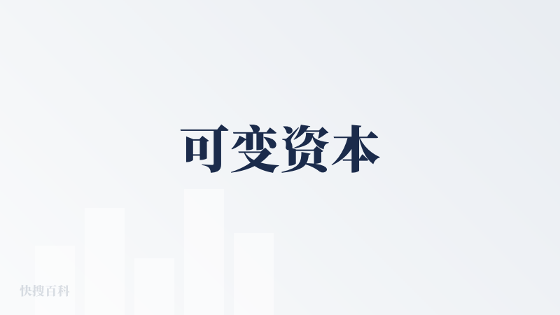 可变资本