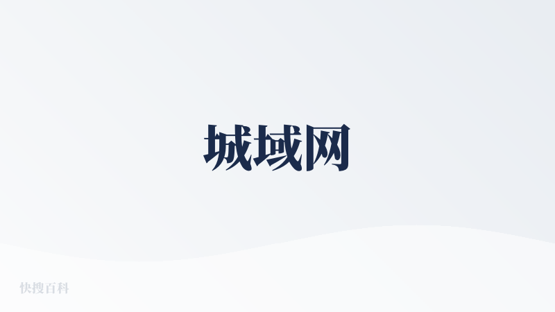 城域网