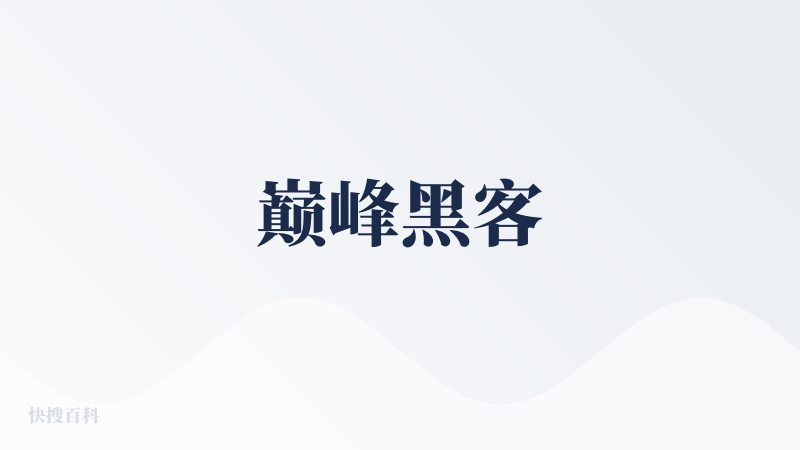巅峰黑客