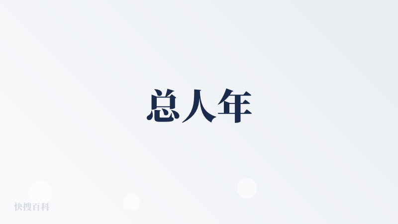 总人年