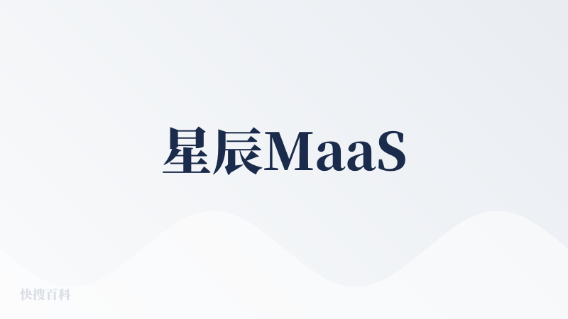 星辰MaaS