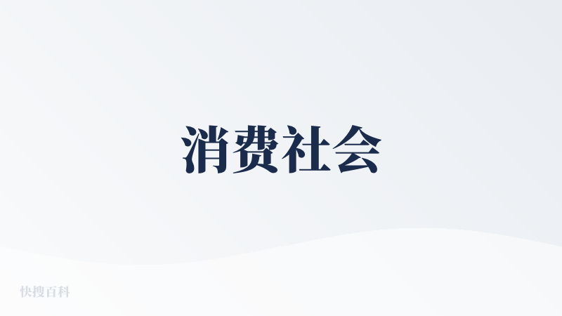 消费社会