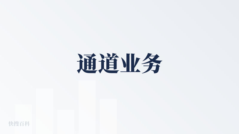 通道业务