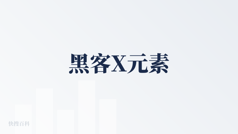 黑客X元素