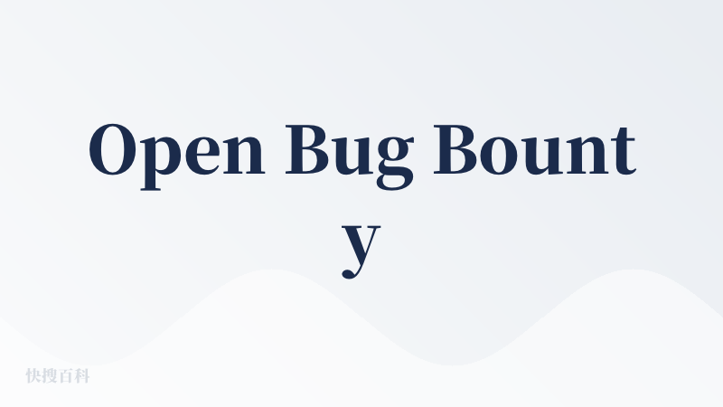 Open Bug Bounty